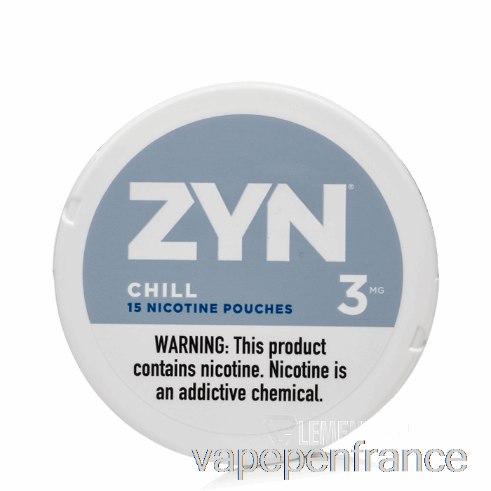 Sachets De Nicotine Zyn - Stylo Vape Chill 3mg